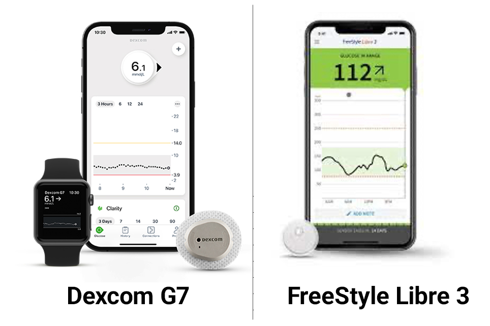 photo of librey and dexcom